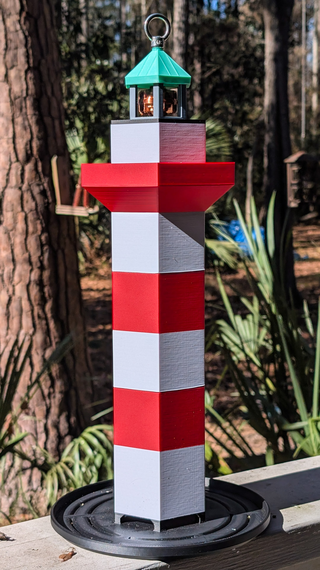 Harbour Town Lighthouse Bird Feeder - Image 6