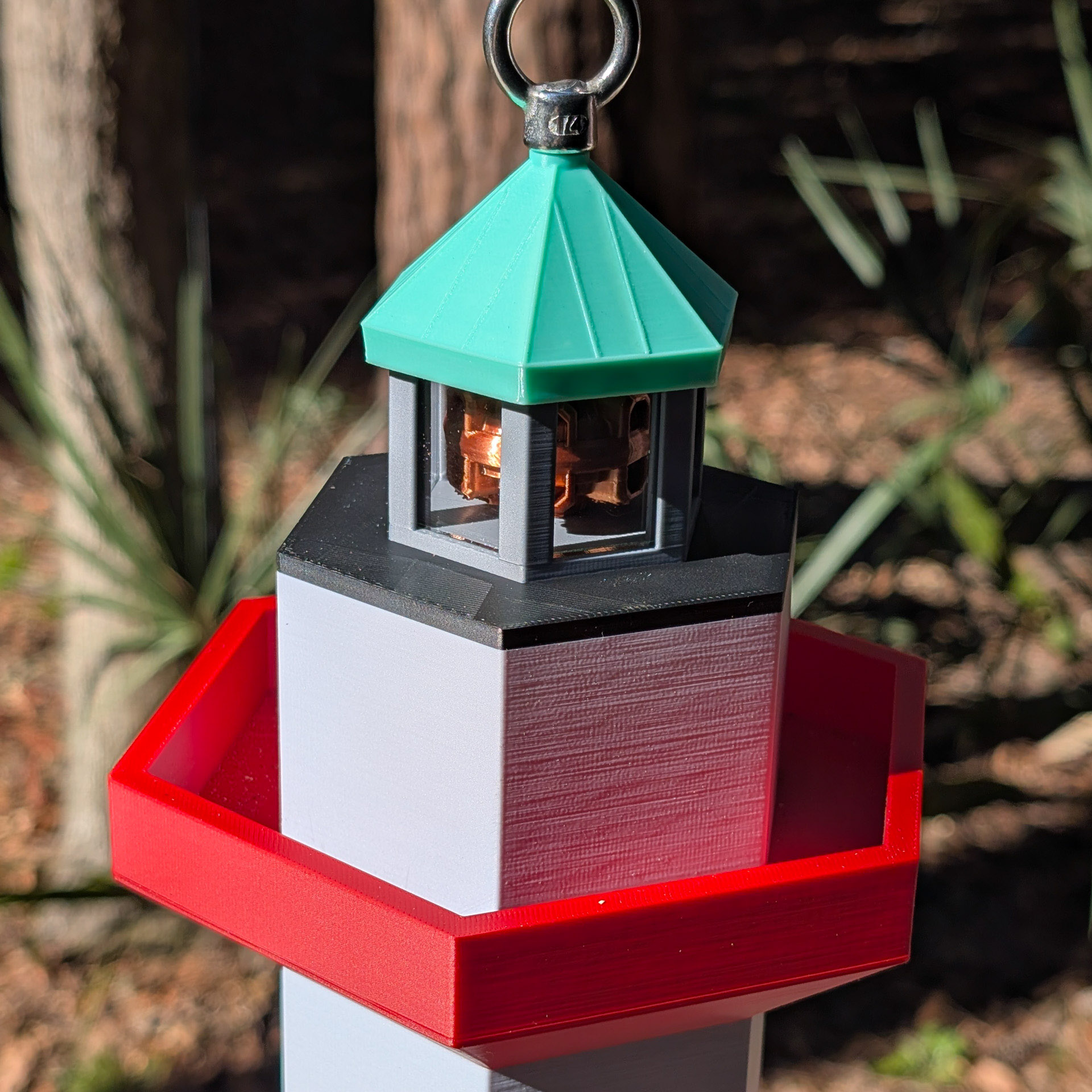 Harbour Town Lighthouse Bird Feeder - Image 5