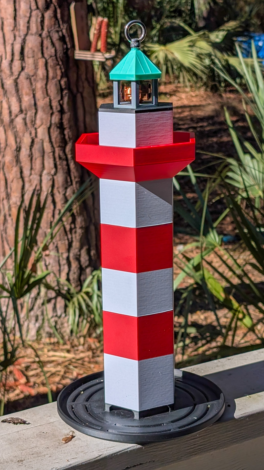 Harbour Town Lighthouse Bird Feeder - Image 3